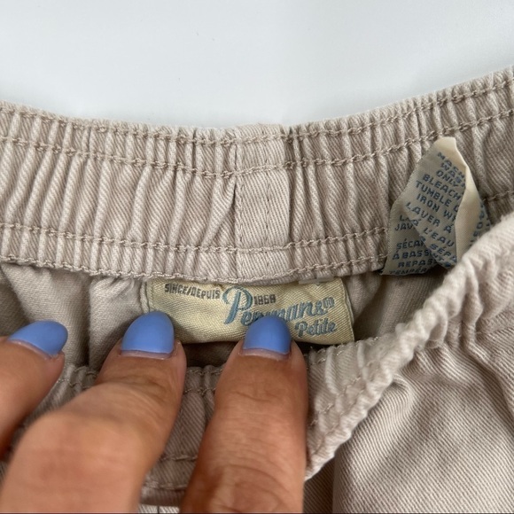 VINTAGE penmans khaki elastic waist wide leg pants - Picture 5 of 7